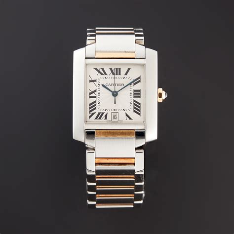 cartier tank gebraucht|pre owned cartier tank francaise.